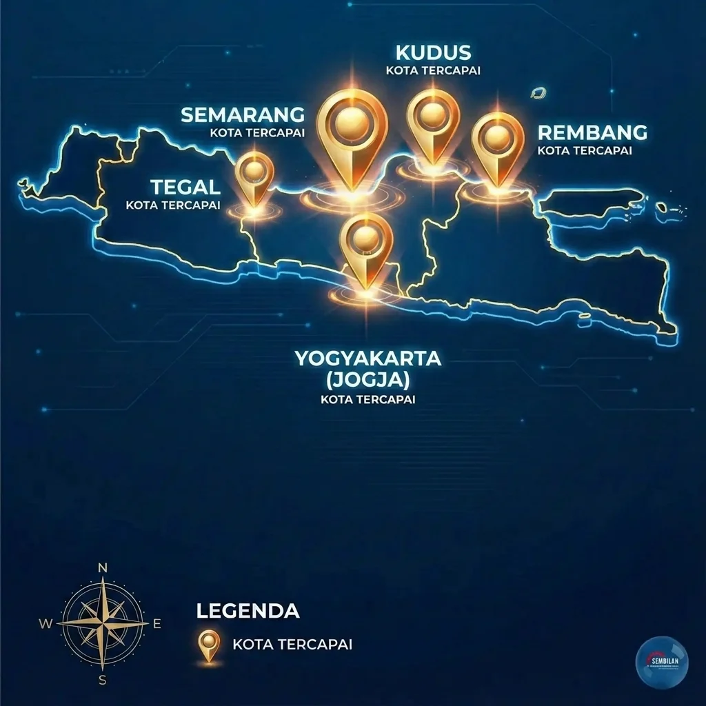 Peta Jangkauan Distribusi